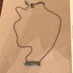 Kendra scott black necklace